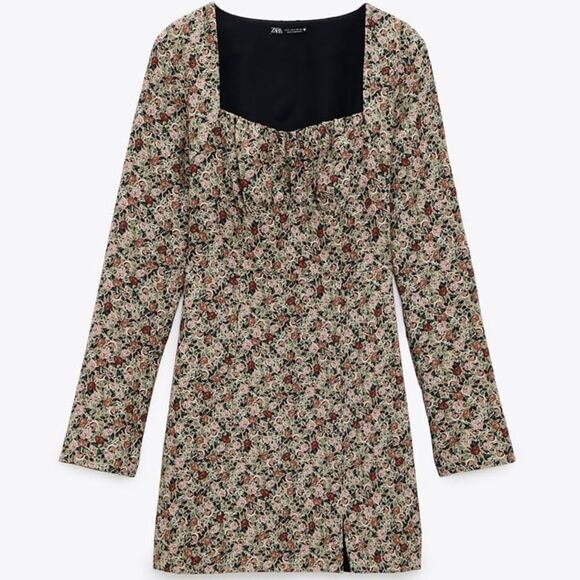 ✨ZARA FLORAL PRINT DRESS✨ - Picture 3 of 8